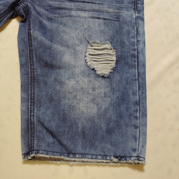 MEN'S DENIM SHORTS Smoke Rise Blue - Picture 10 of 14